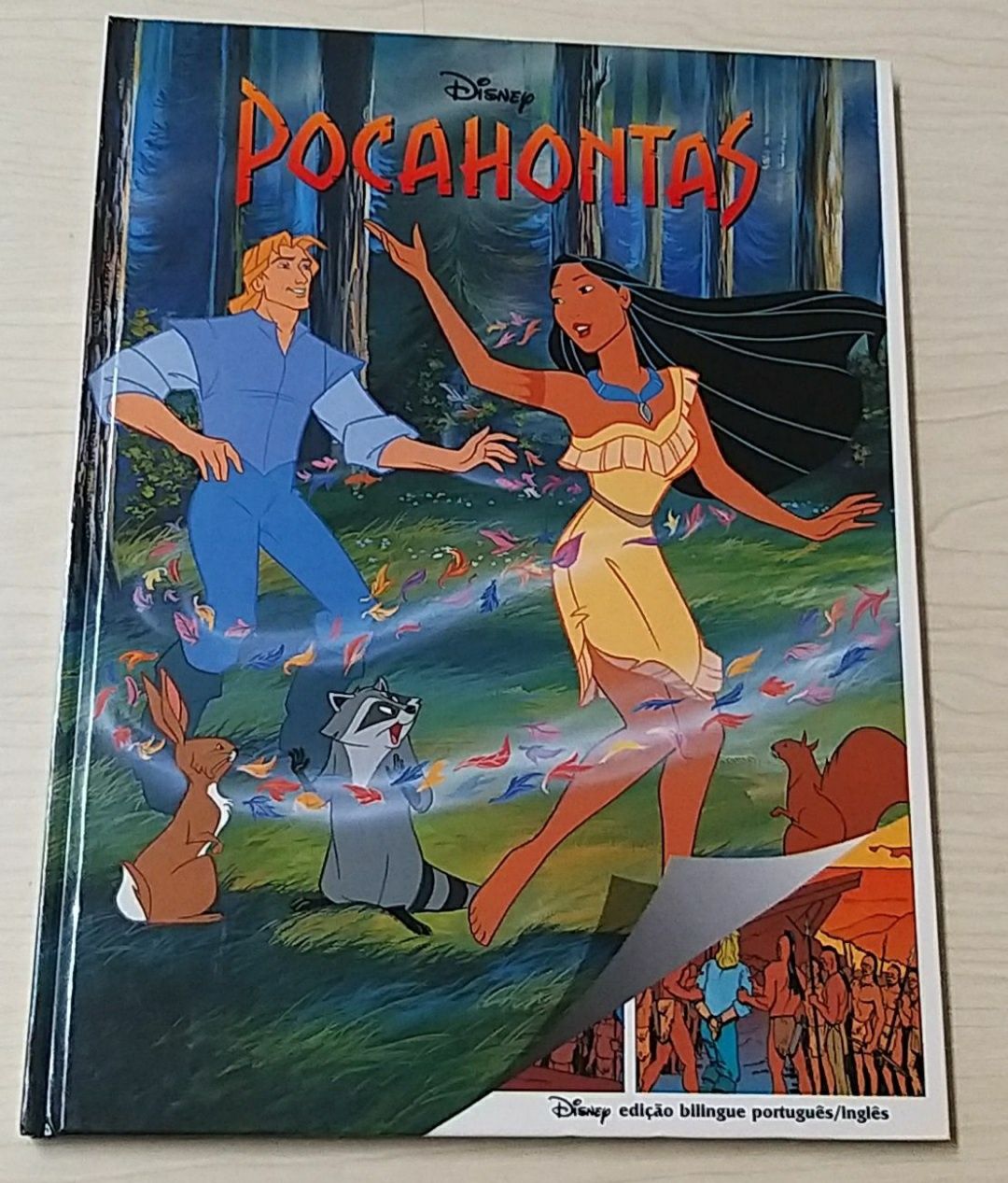Pocahontas, edição bilingue.