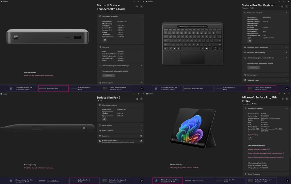 TOP Microsoft Surface Pro 11 Snapdragon X Elite Copilot+ pełny zestaw