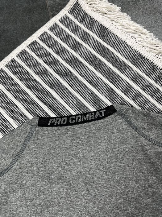 Чоловічий спортивний лонгслив рашгард Nike Pro Combat