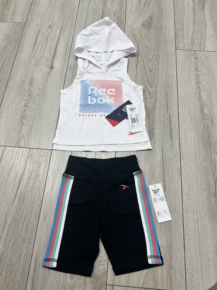 Майка з шортами,костюм на дівчинку Reebok