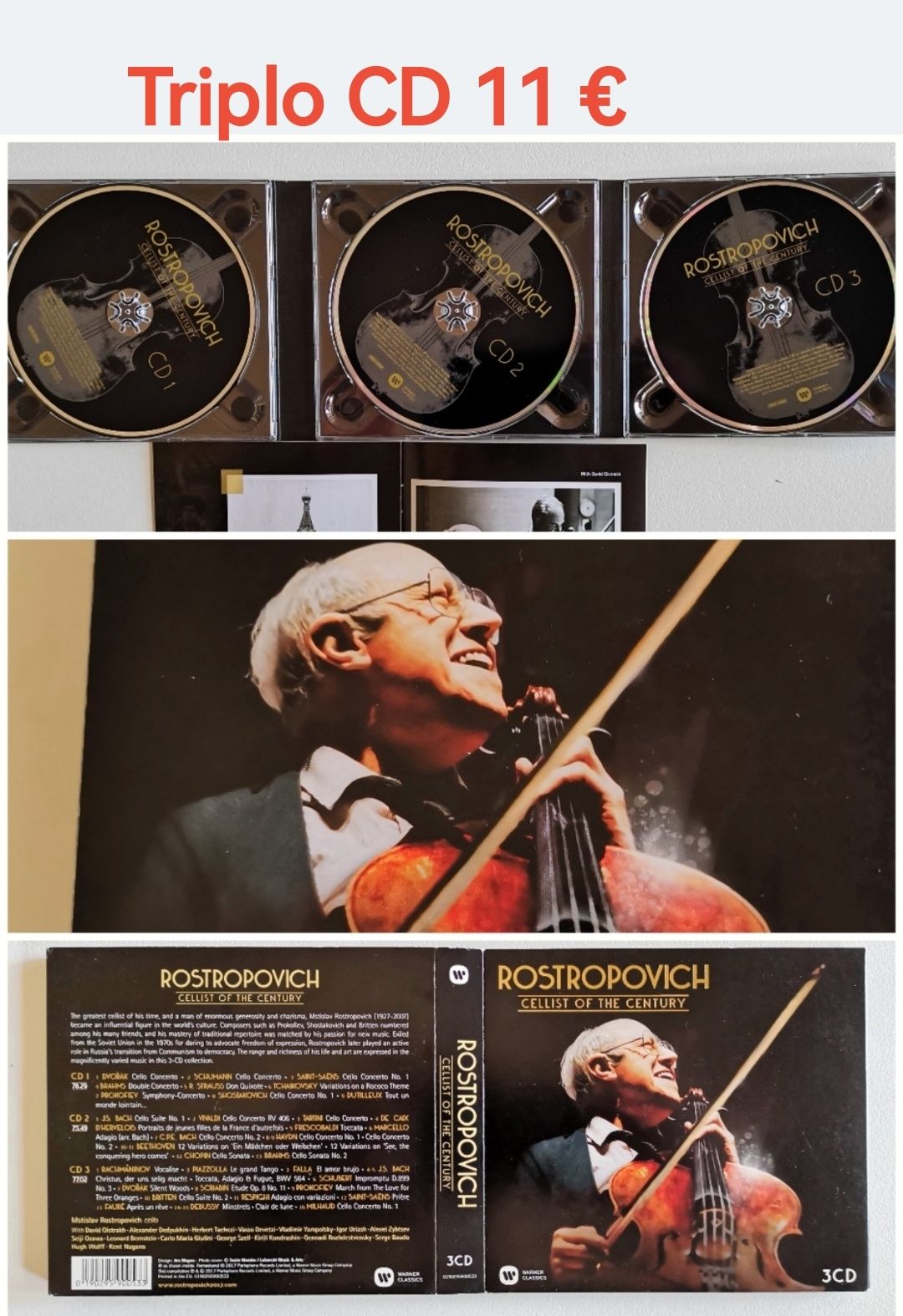 CDs a partir de 3 €, Jazz, Rock, Classic