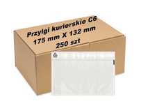 KOPERTY kurierskie Kangurki Przylgi C6 - 250 SZT