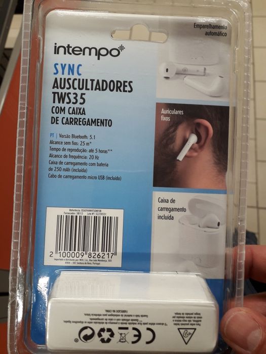 Auscultadores Bluetooth