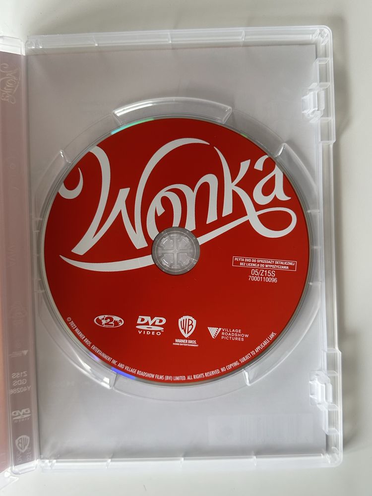 Wonka DVD.