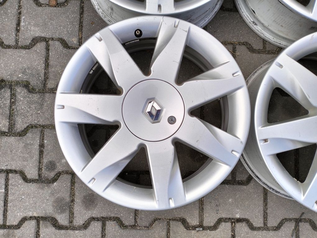 Felgi aluminiowe 17 cali 4x100 et 49 Renault Scenic Megane Captur