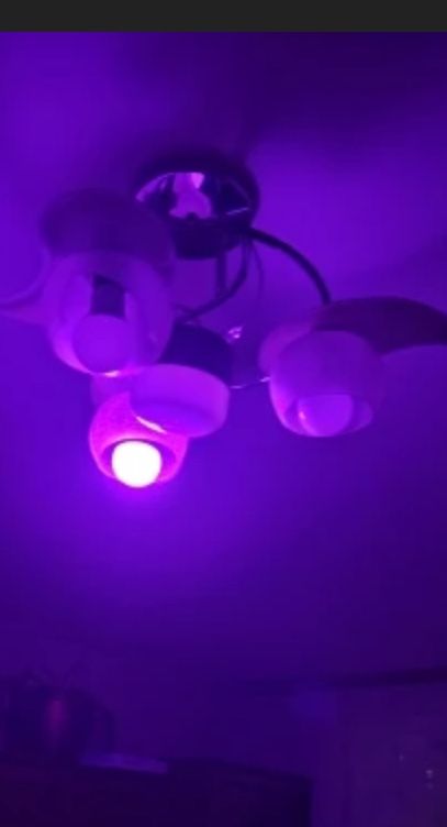 Розумна RGB/LED лампа 9 Ватт. Блютуз Smart life