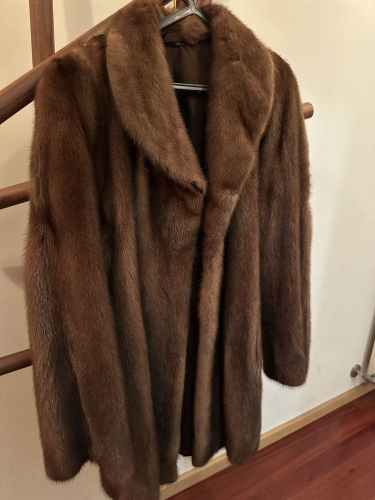 Fabuloso casaco de pele da Casa das Peles M/L