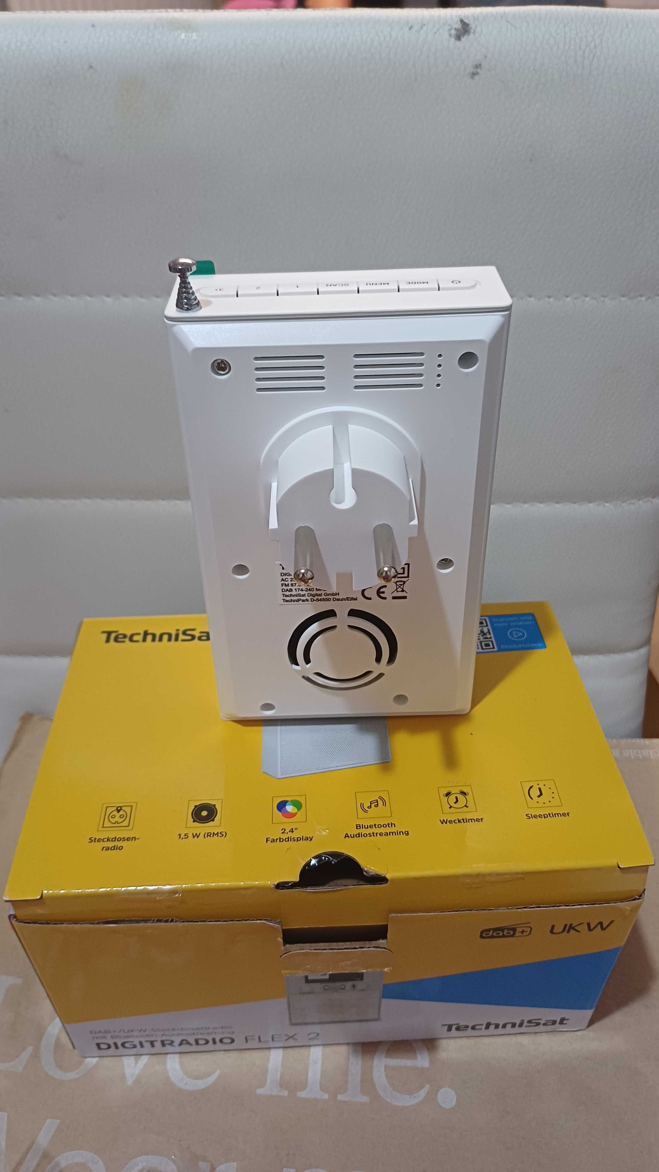 Radio sieciowe DAB+, FM TechniSat Digitradio Flex 2 GNiazdo Bluetooth.