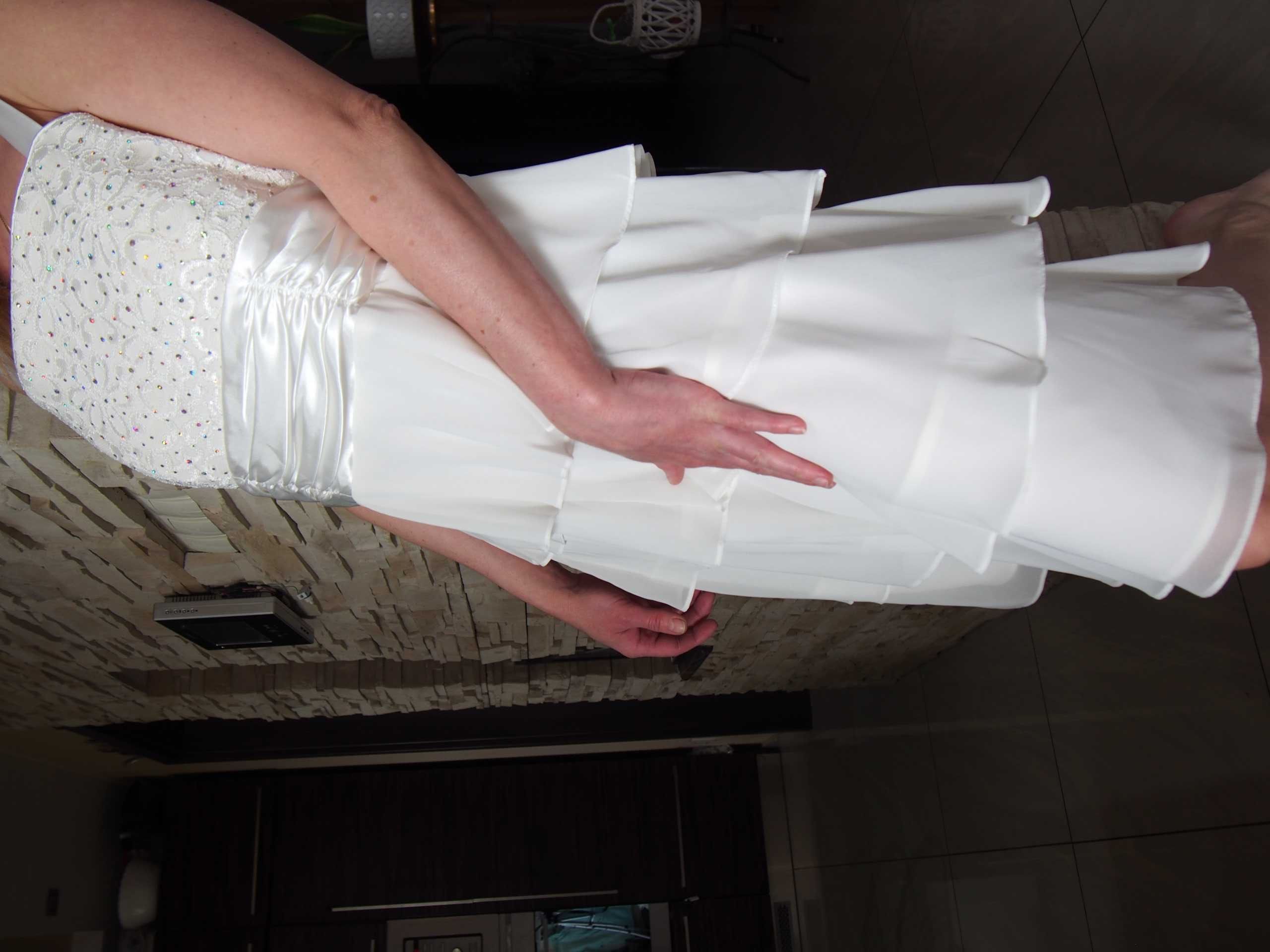 Sukienka suknia wesele ślub XL /42