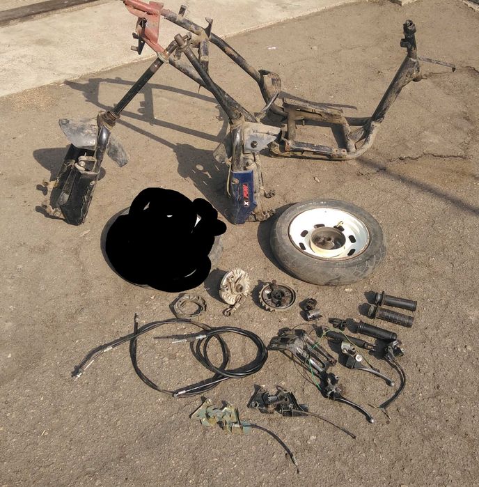 Разбор китайского скутера