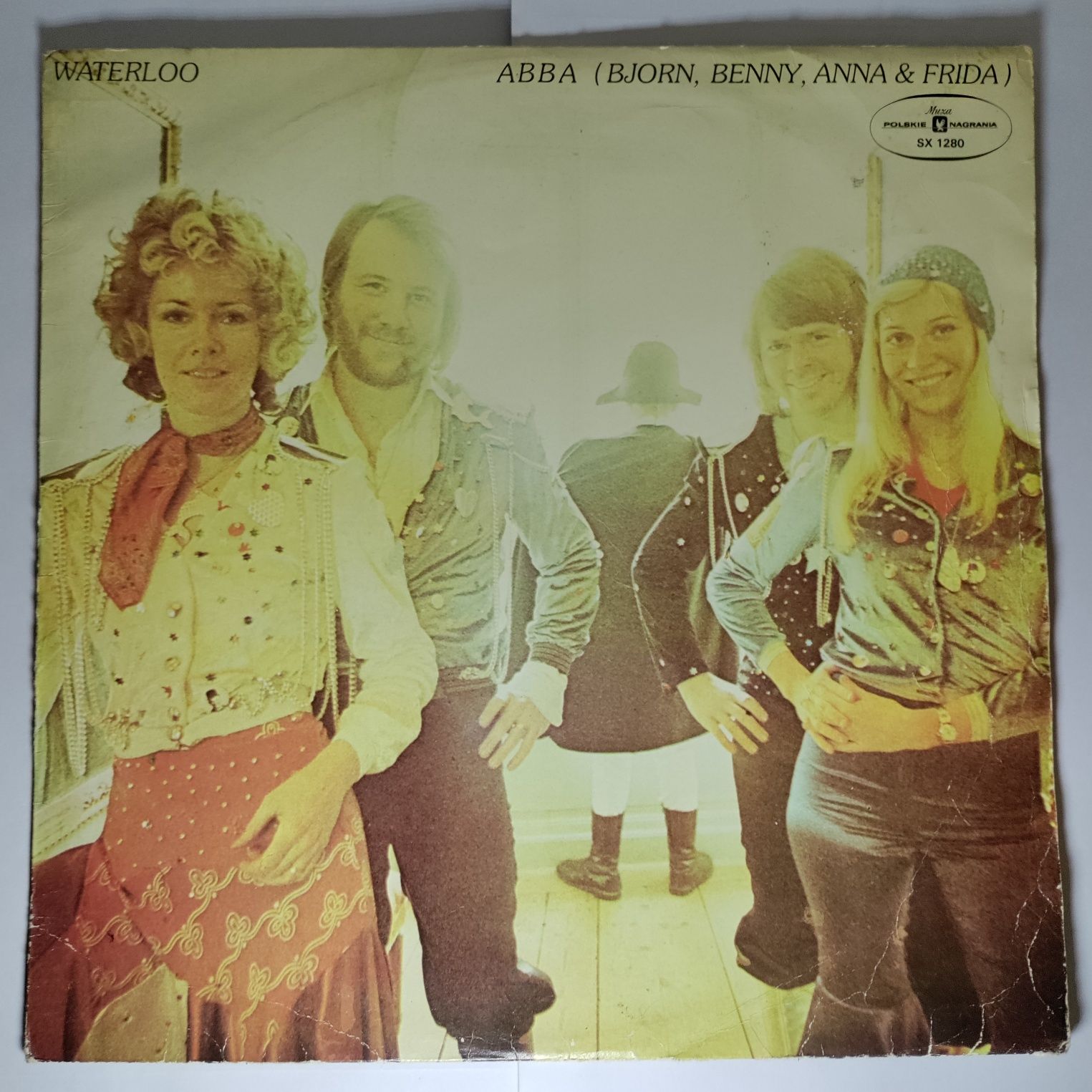 Duża płyta winylowa winyl ABBA Waterloo (Bjorn, Benny, Anna & Frida)
