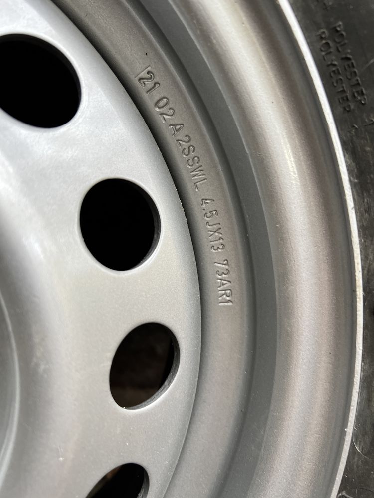 Колеса прицеп лафет 155 r13 84N ціна за 2шт.