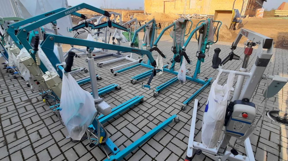 Podnośnik transportowy pacjenta - medyczny  duży wybór sprawne