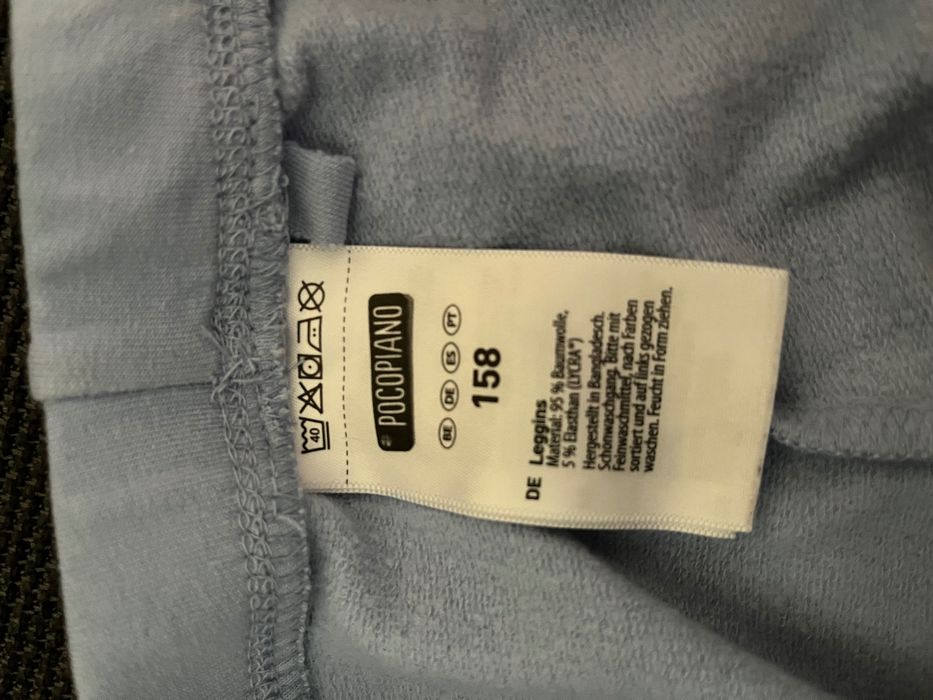 Poncho e leggings 11 anos