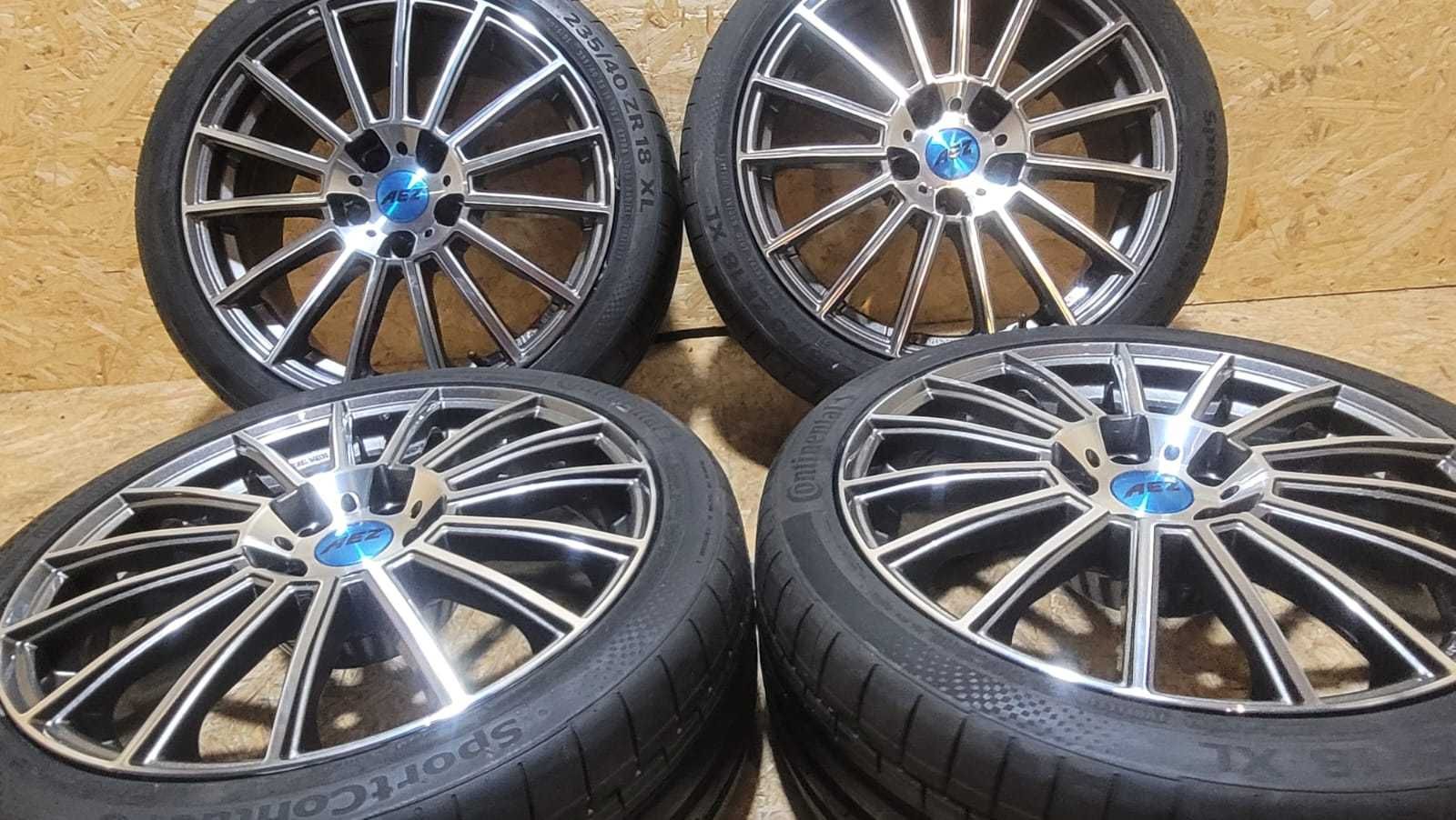 Koła letnie 5x112 8j 18" et 34 Continental 235/40/18 VW Scirocco