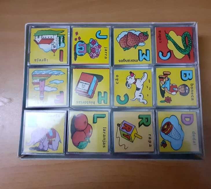 O meu ABC: Cubos educativos da Majora, antigos