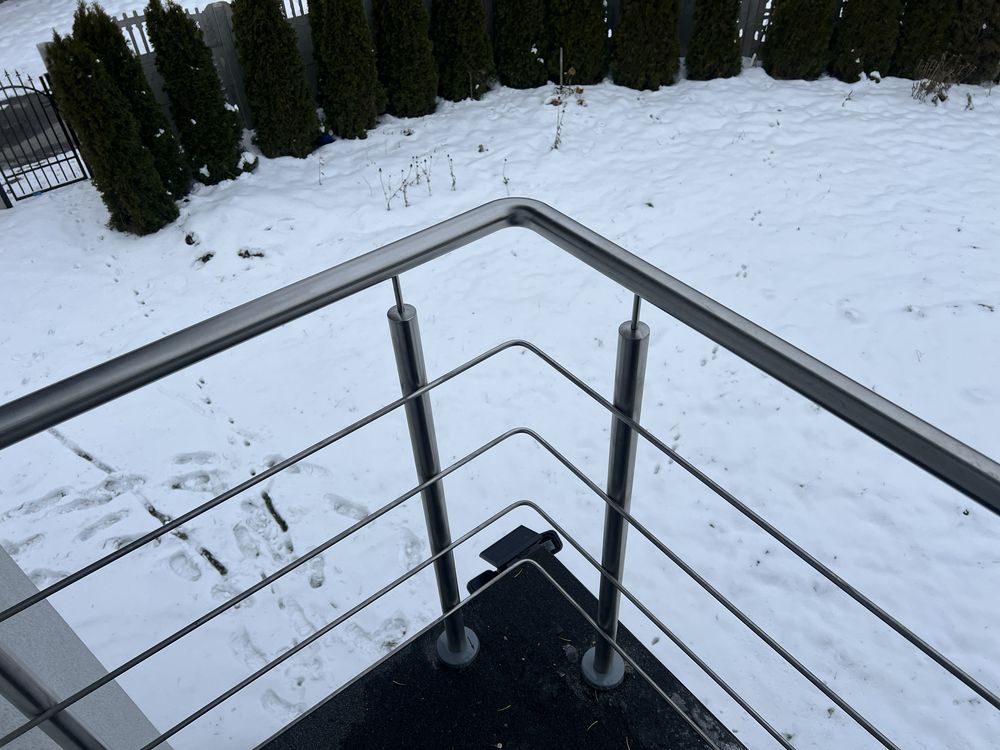 Balustrada nierdzewna barierka balustardy inox