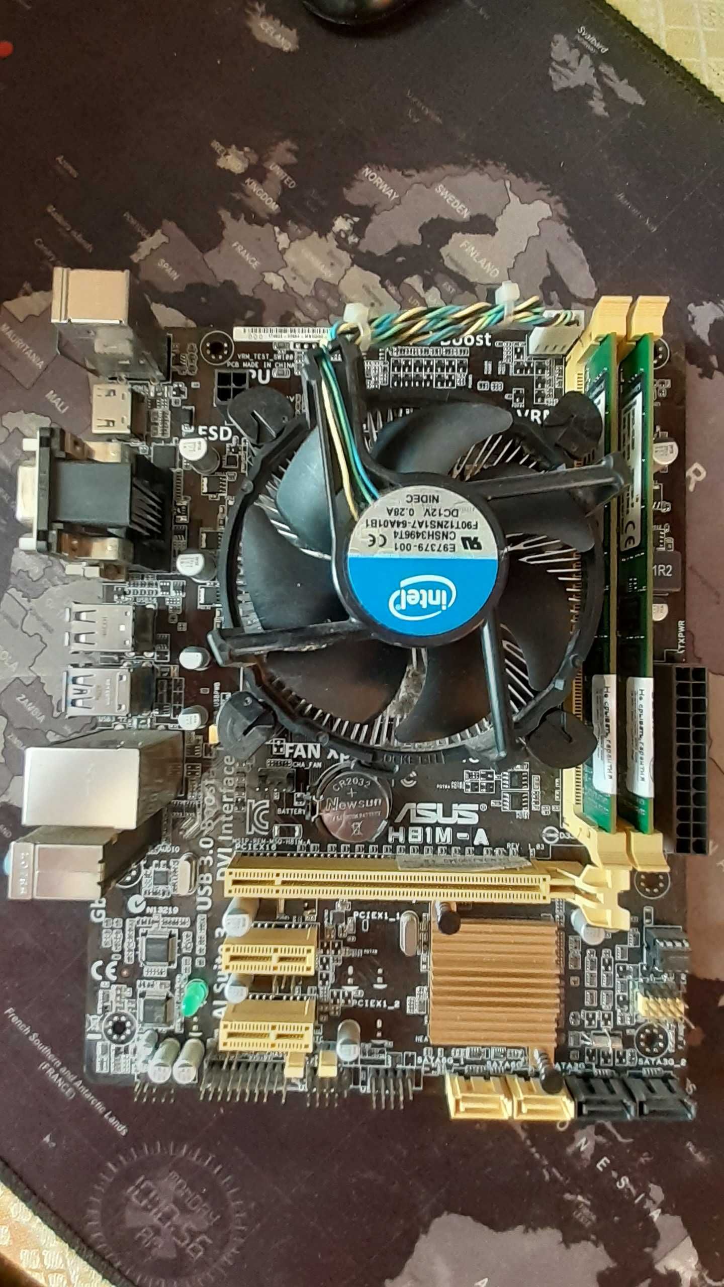 ASUS H81M-A LGA 1150, i3-4330, DDR 3 2x4 GB Kingston