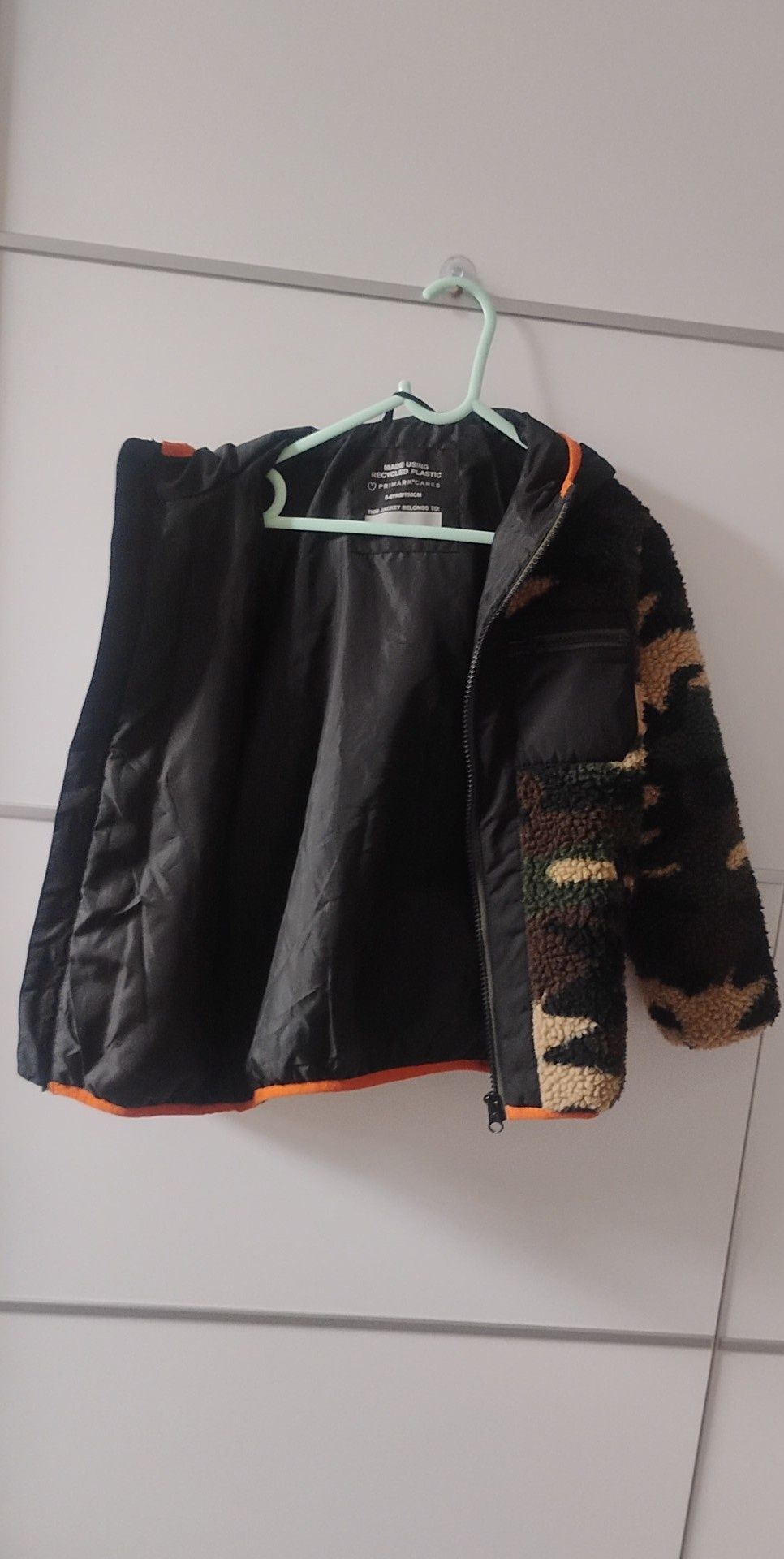 116 5-6l Primark kurtka polar moro