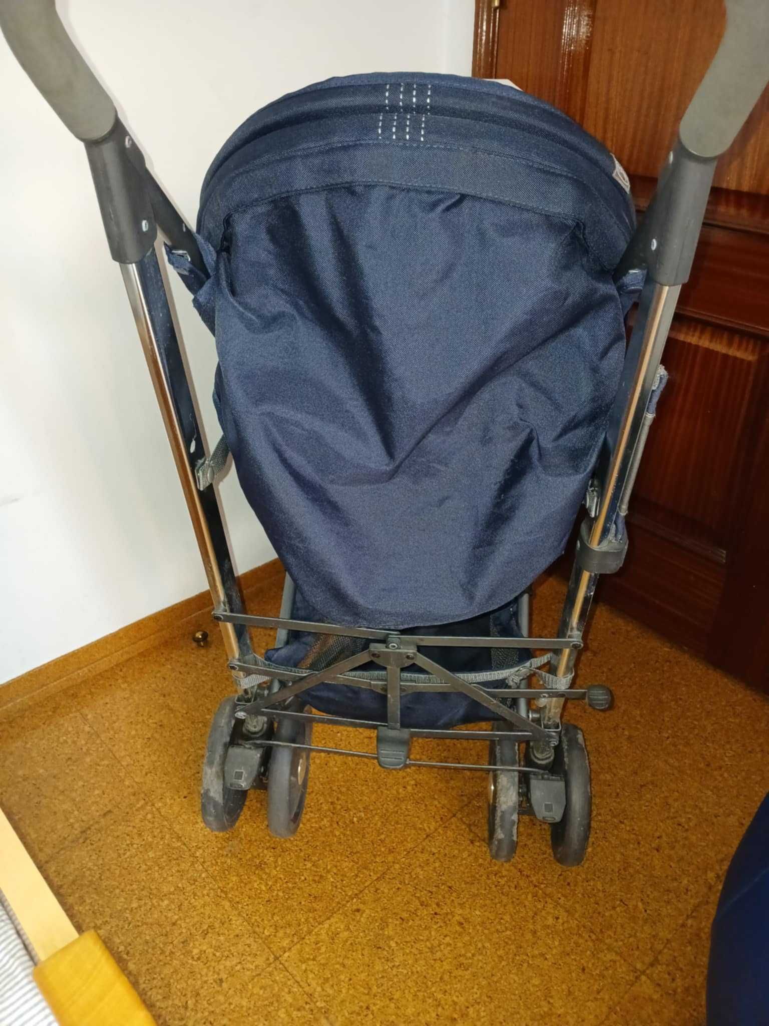 Carrinho Chicco Lite Way, modelo Denim, ler descrição