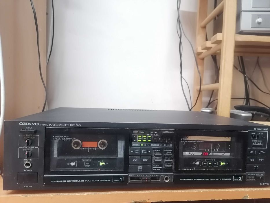 Magnetofon Onkyo TA-RW90 Auto-Reverse Double Cassette Tape Deck