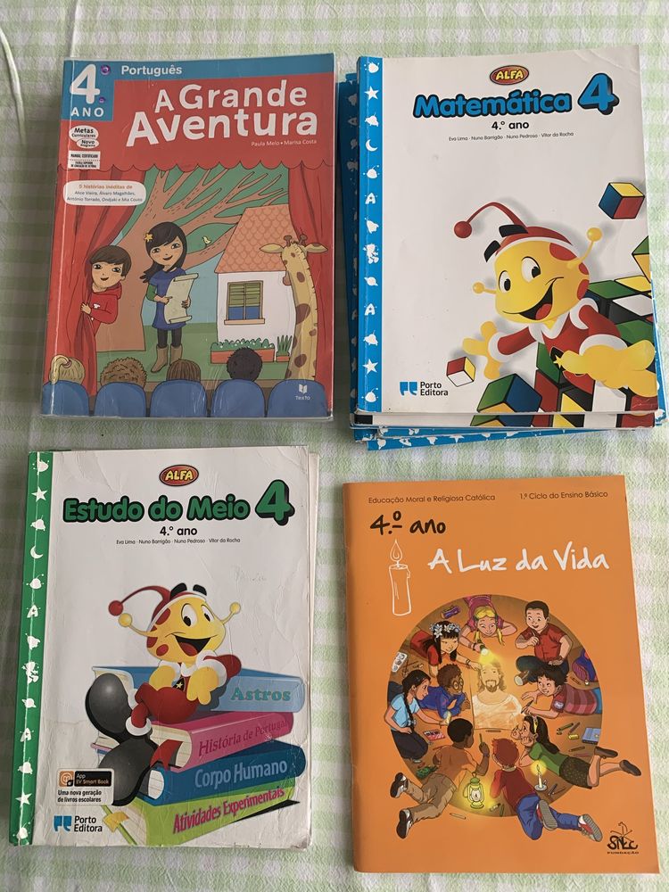 Livros 4 ano escolaridade