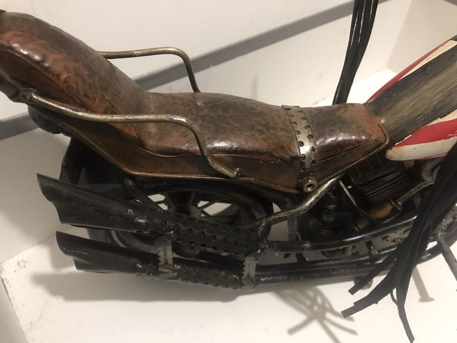 Колекційна модель байка Harley Davidson Капітан Америка