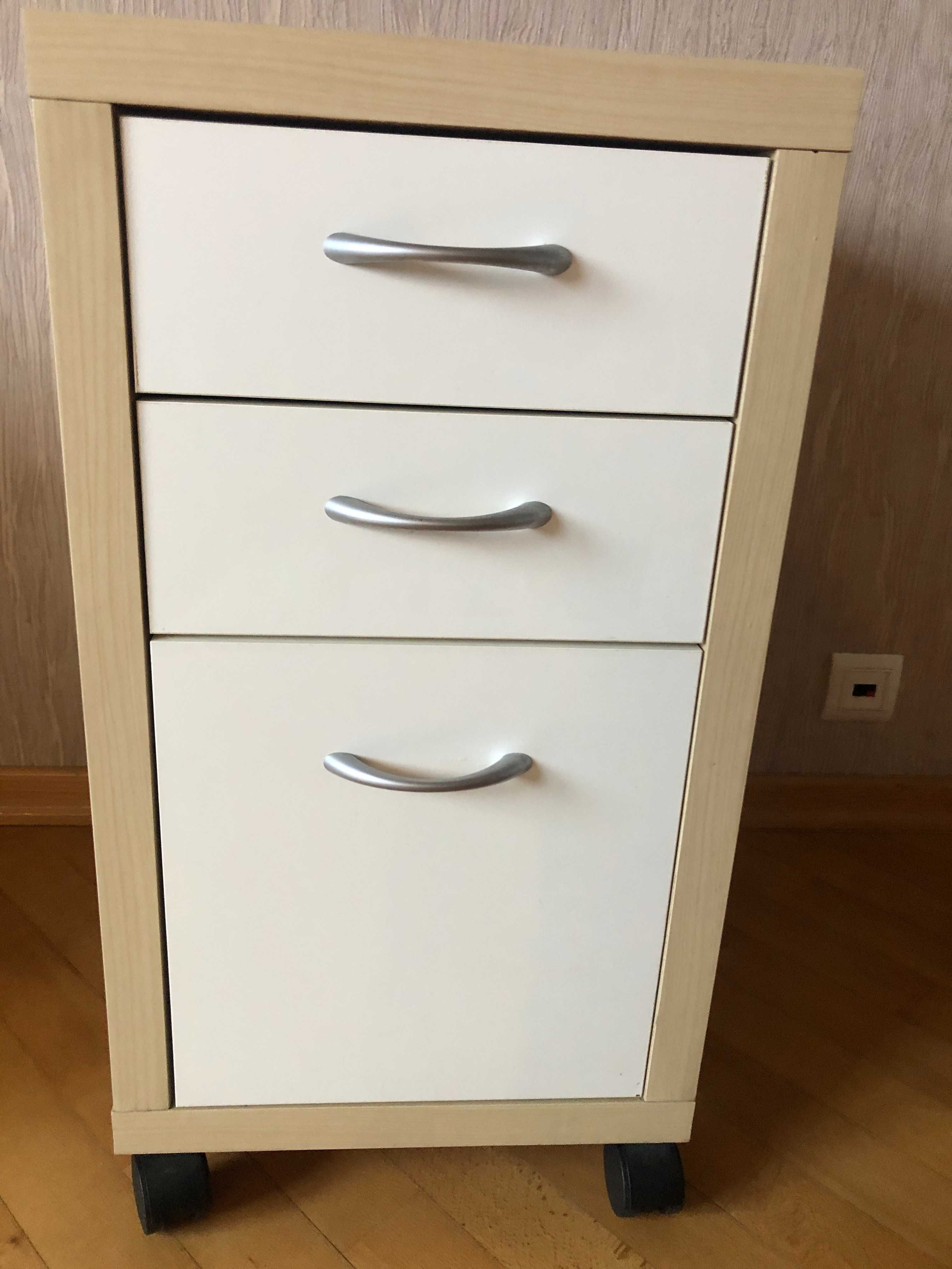 Kontenerek na kółkach MIKAEL do biurka IKEA WYSYŁKA