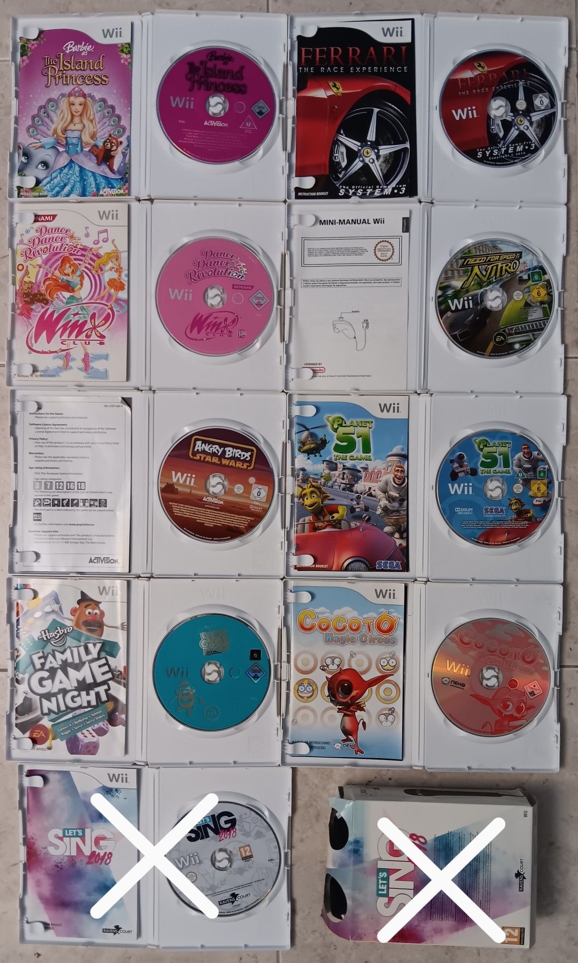 Novidades Fresquinhas Nintendo Wii