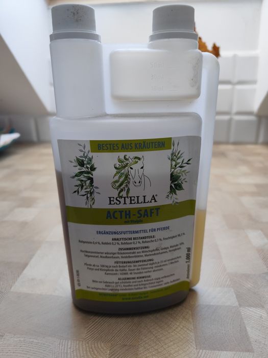 Suplement, syrop dla koni z Cushingiem ACTH-SAFT