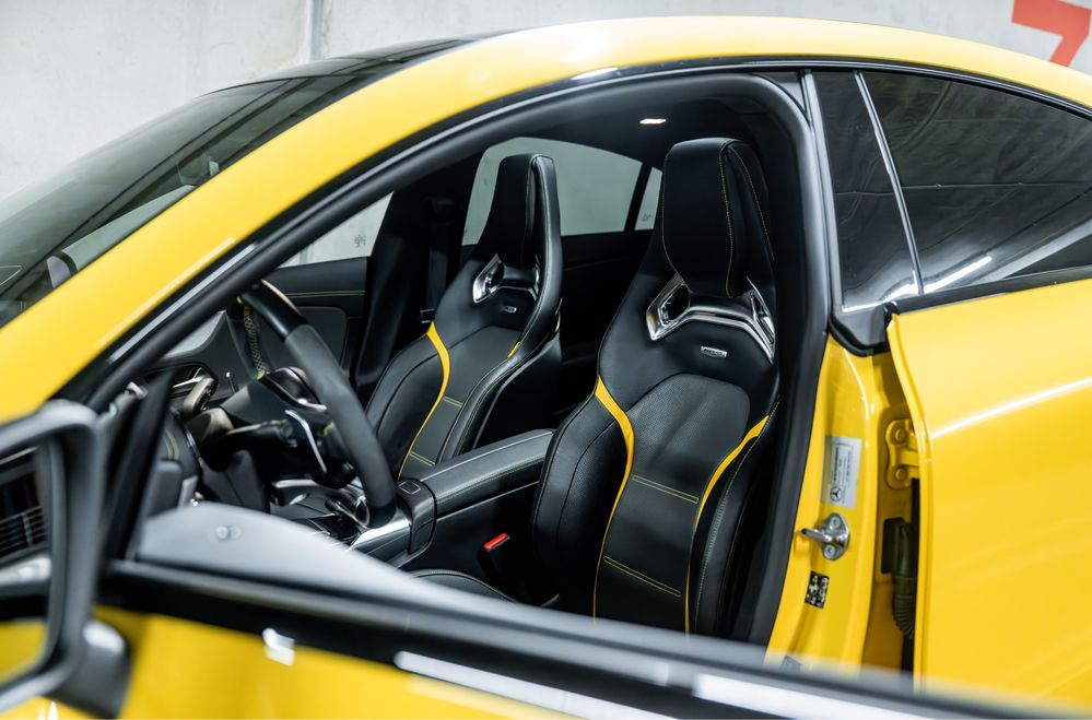 Wynajem samochodu Mercedes CLA 45s wydech MGmotorsport