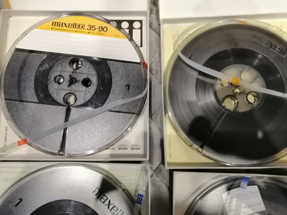 Магнитная лента для катушечного магнитофона