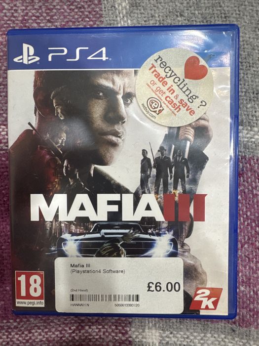 Mafia III PS4 мафія 3 гра