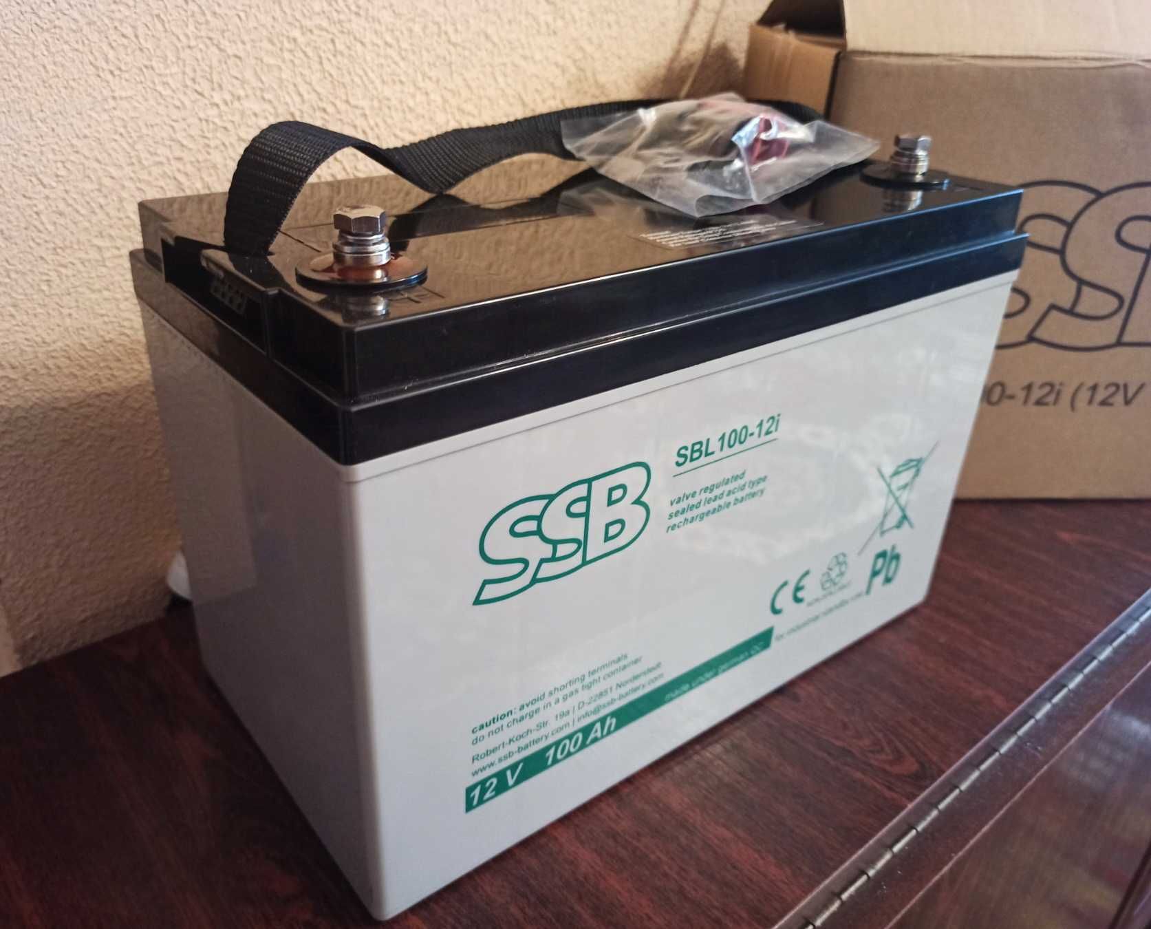 Гелевий акумулятор SSB SBL100-12i 12V 100Ah