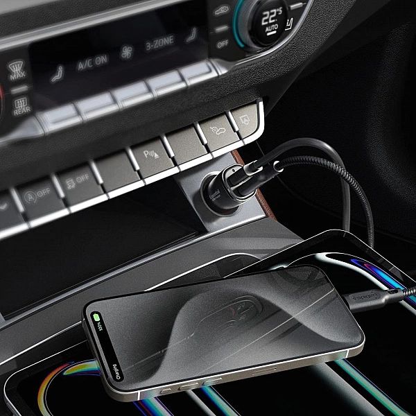 Spigen Ev482 Arcstation Essential Car Charger 48W Black
