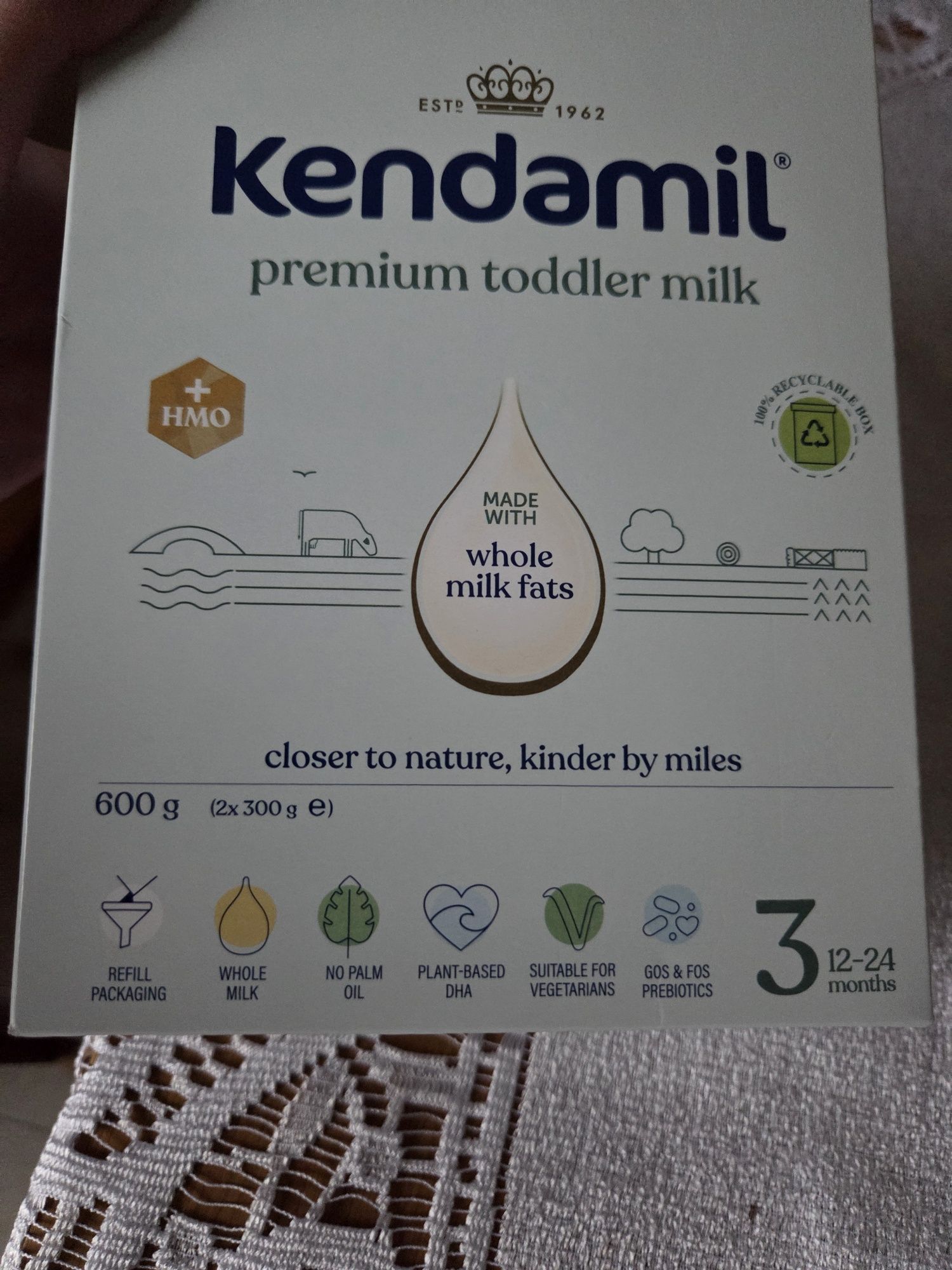 Mleko modyfikowane Kendamil 3