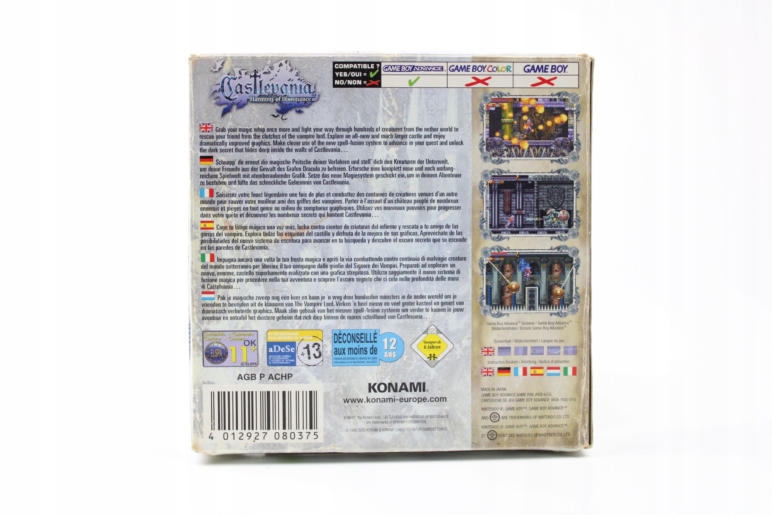 Gra Castlevania - Harmony Of Dissonance Nintendo Game Boy Advance
