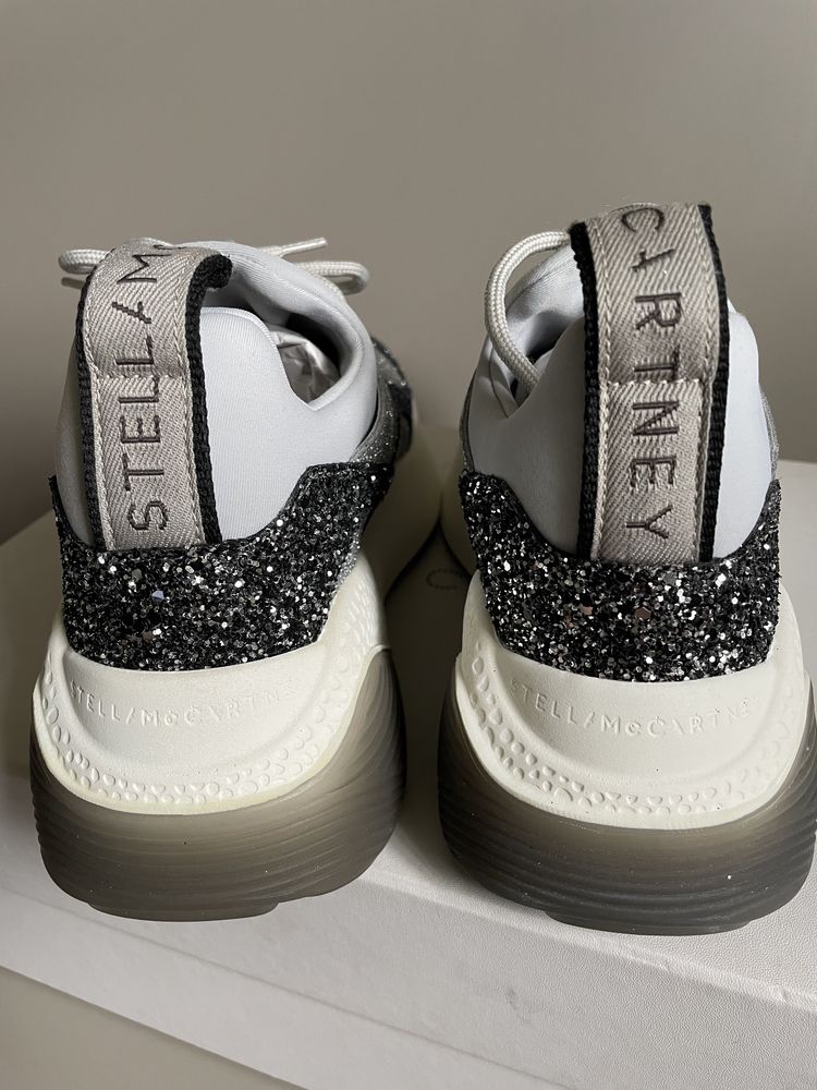 Кроссовки Stella McCartney Women Eclypse Glitter Sneakers. EU36