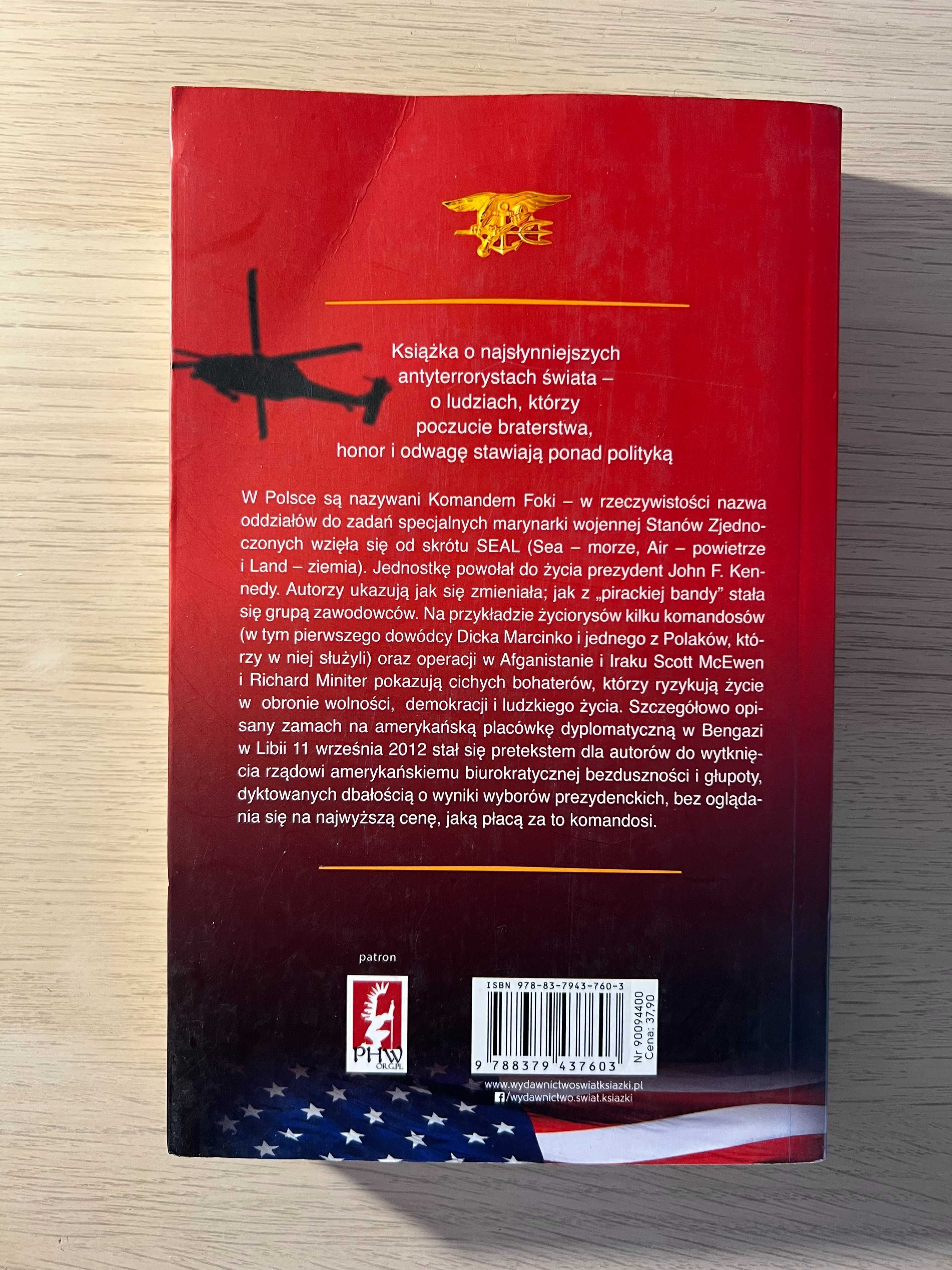 "NAVY SEALS. Historie prawdziwe" Scott McEwen, Richard Miniter
