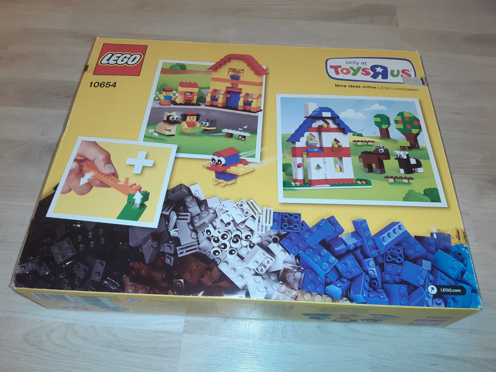 Puste pudełko Lego Classic zestaw 10654 Creative Brick Box (ToysRUs-2)