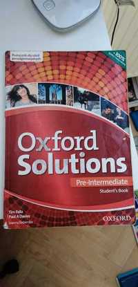 Oxford Solutions Pre-Internmediate książka+ćwiczeniówka