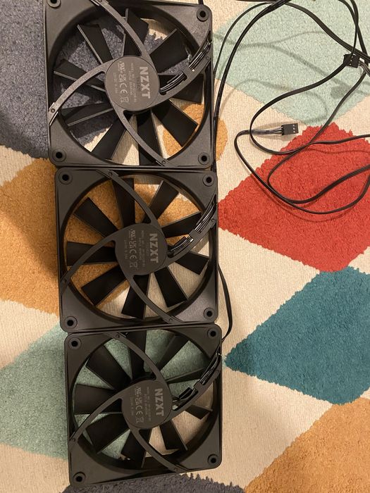 Wnetylatory komputerowe nzxt 120mm
