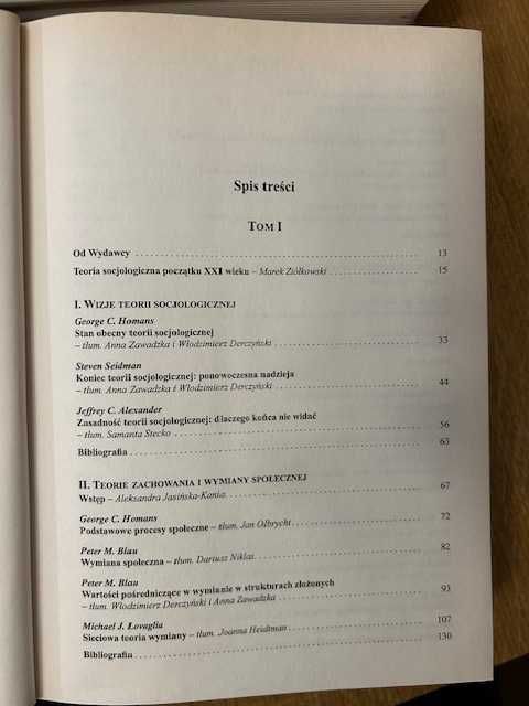Współczesne teorie socjologiczne, t. 1-2