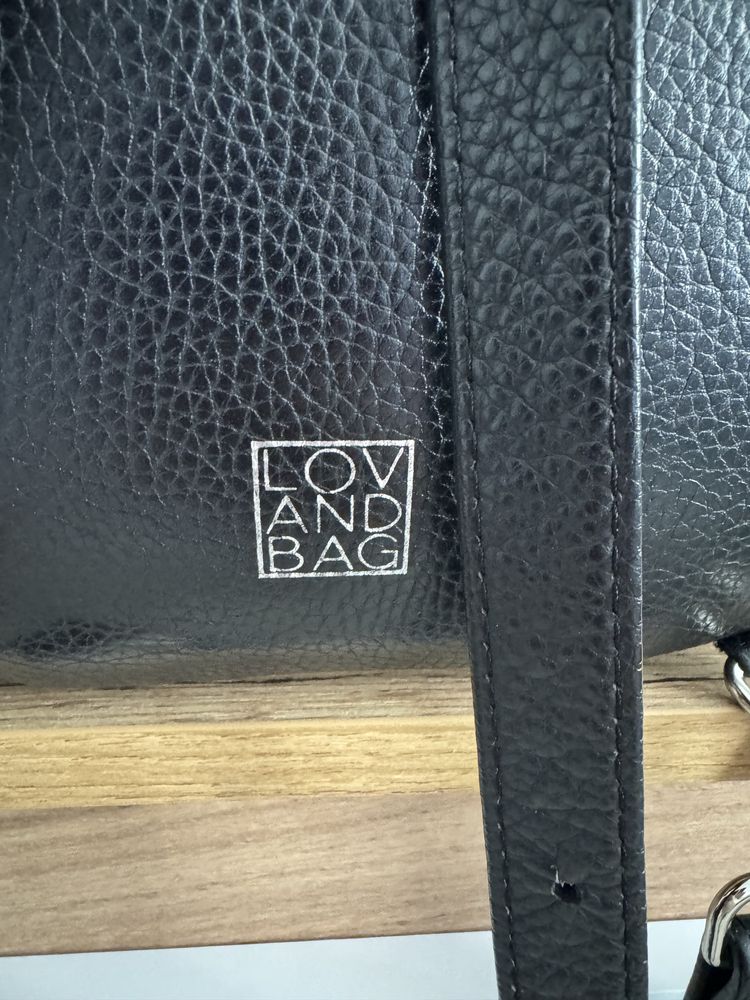 Сумка рюкзак Lovandbag натуральна шкіра гарний стан