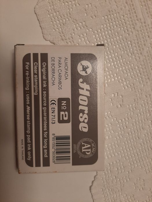 4 Almofadas para carimbos de borrachas.novas.