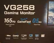 Asus VG258QR 165hz 0.5ms