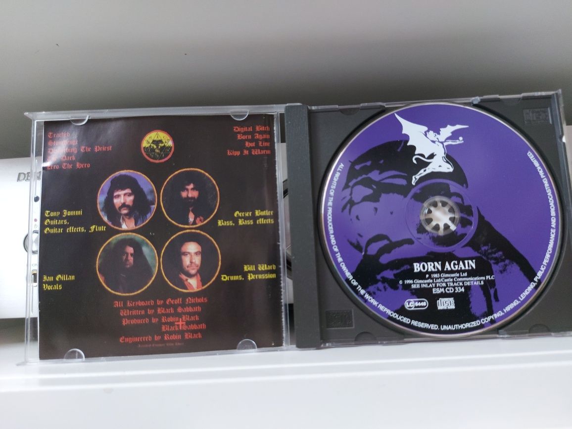 Black Sabbath Born Again wydanie 1996r