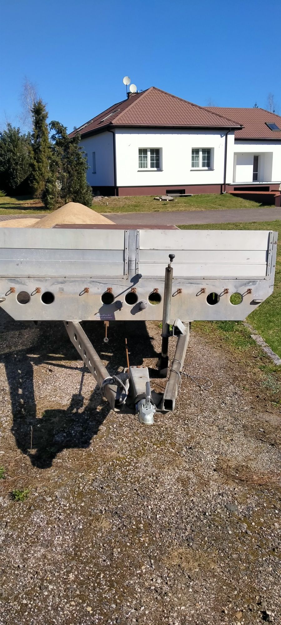 Przyczepa ciężarowa 6.5m dmc 3500