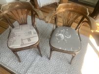 Krzesło gięte Thonet, do renowacji, 2 sztuki