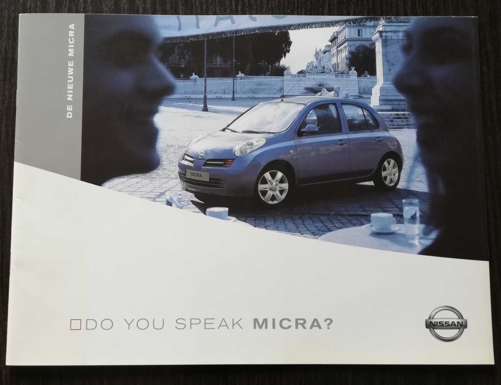 Prospekt Nissan Micra 2003